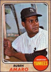 1968 Topps Baseball Cards      138     Ruben Amaro